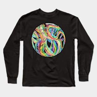 Rainbow mandala Long Sleeve T-Shirt